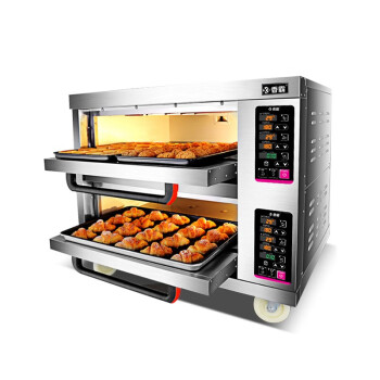 香霸 大容量大型烤箱商用 吐司面包蛋糕月饼披萨烤炉 专业电烤箱烘焙西点商用烤箱 XB-YXDZ2-2