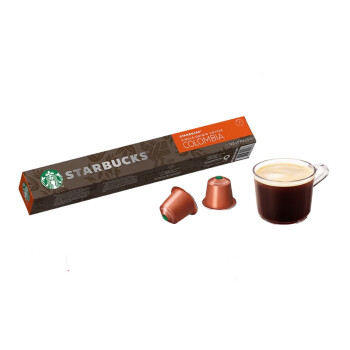 星巴克浓遇胶囊咖啡 纯正之源系列 哥伦比亚 10粒装 中度烘焙