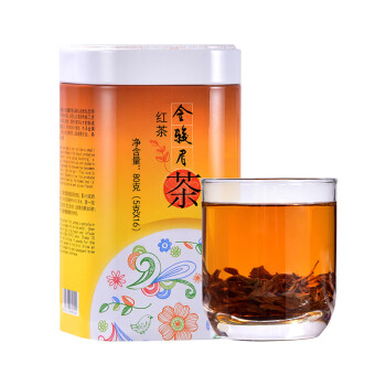 天福茗茶红茶 精选系列武夷山红茶 金骏眉红茶一级80g罐装茶叶