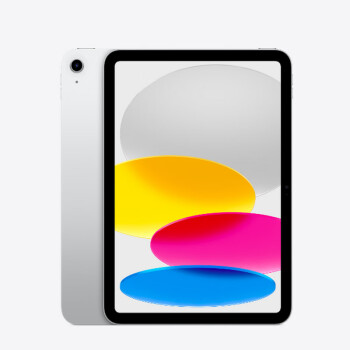 Apple iPad（第 10 代）10.9英寸平板电脑 2022年款（64GB WLAN版/A14芯片/iPadOS MPQ03CH/A ） 银色