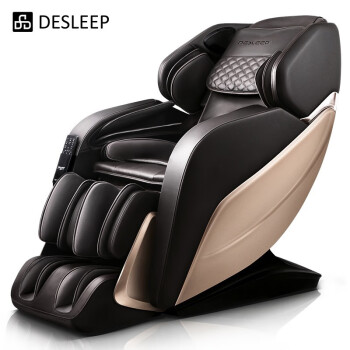 迪斯（Desleep）美国品牌按摩椅家用全自动太空豪华舱零重力智能按摩椅DE-A20L 咖啡色