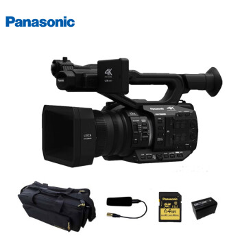 松下（Panasonic）AG-UX90MC套装 专业手持式4K摄录一体机 / 新闻采访、直播摄像机