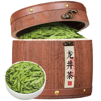 音朗 茶叶绿茶 龙井茶 明前一级新茶春茶嫩芽浓香豆香型礼盒250g