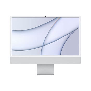 Apple iMac 24英寸(A2438) 4.5K屏八核M1芯片(8核GPU)16G 2TB SSD 一体式电脑主机银色Z12Q0003J【企业专享】