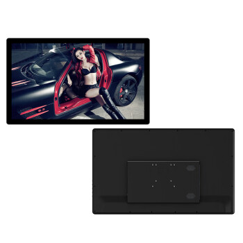 博比克 数码相框电子画框 27英寸照片音乐播放器支持优盘SD卡