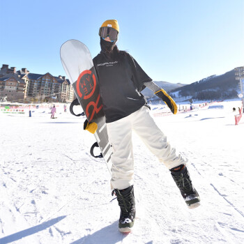 2021新品背带滑雪裤女防风防水透气夹棉保暖户外滑雪装备耐磨单板双板