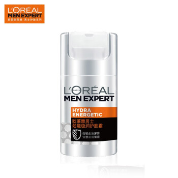 欧莱雅 L'OREAL 男士劲能极润护肤霜 50ml(补水保湿 护肤面霜)