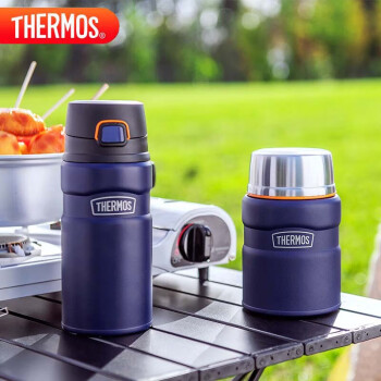 膳魔师（THERMOS）焖烧杯焖烧壶焖烧罐520ml316钢饭盒保温桶保温杯TSK2-520S NVB