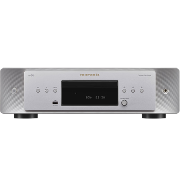 马兰士（MARANTZ）CD60/K1SG 家庭影院HiFi发烧音响 Hi-Res无损音乐CD机 DSD解码 支持CD/USB播放 银金色