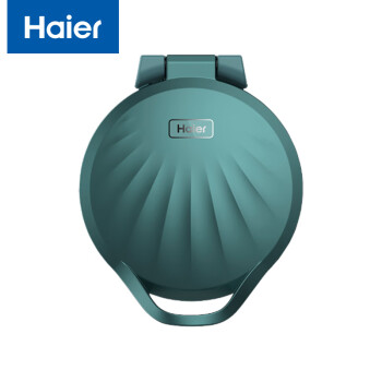 海尔（Haier）电饼铛 上下双盘独立加热 1500W大火力快速加热 一机多用 易清洗 DBC-E30E 绿色