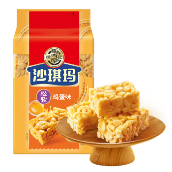 徐福记 经典鸡蛋沙琪玛 传统蛋糕526g/袋 糕点 老式糕点早餐饼干 