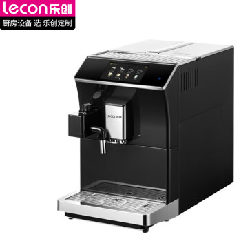 乐创lecon商用咖啡机全自动多功能意式家用现磨研磨一体自定义奶咖牛奶发泡卡布奇诺 KFJ-B-203