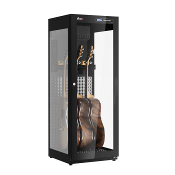 锐玛（EIRMAI）MRD-350TY 吉他乐器防潮箱贝斯干燥箱小提琴展示柜恒湿防潮柜 3面透明除湿加湿柜干燥柜