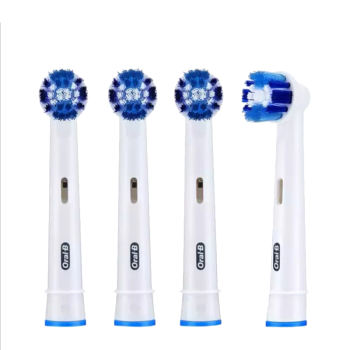 欧乐B（Oral-B） 精准清洁型电动牙刷头4支装 适配成人2D/3D全部型号 EB20-4 