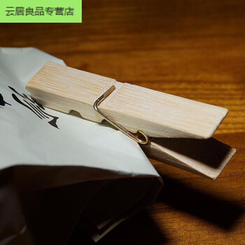 抖音同款の大号竹夹子木夹子晾衣夹防风晒被夹裤夹袜夹衣服夹子大棚夹