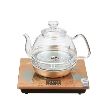 金灶（KAMJ VE）茶壶 全自动上水烧水壶 全智能底部上水玻璃茶壶H7 香槟金