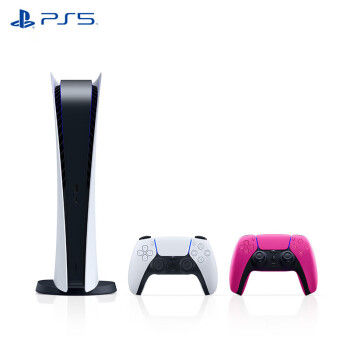 索尼（SONY）PS5 PlayStation®5 数字版 国行PS5游戏机 &DualSense无线控制器 新星粉