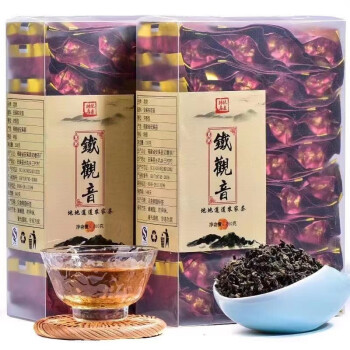 燕耕碳焙铁观音250g*2盒 特级浓香型茶叶秋茶2023新茶乌龙茶