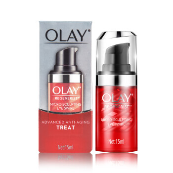 玉兰油（OLAY）新生塑颜金纯弹力眼霜15ml 淡化黑眼圈提拉紧致保湿抗皱