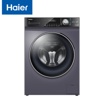 海尔（Haier）全自动滚筒洗衣机 变频智能投放 健康巴氏除菌顽渍洗香薰10公斤大容量洗衣机 G100218BD12S