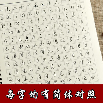 霂咔 草书字帖 硬笔练字钢笔初学着练字书书法临摹男女学生练字帖 主