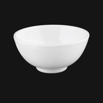象顿（XIANDUN）密胺小碗米饭碗白色火锅碗仿瓷碗 单碗J702-1（直径11.2*高5.5cm）10个装