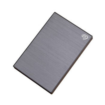 希捷(SEAGATE)移动硬盘5TB 加密 USB3.0 小铭 2.5英寸 金属外观兼容Mac 商务灰色 STKZ5000404