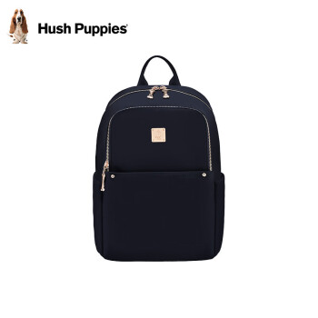 暇步士（Hush Puppies）双肩包女书包商务休闲时尚通勤包包女包学院风蓝色HA-211280558