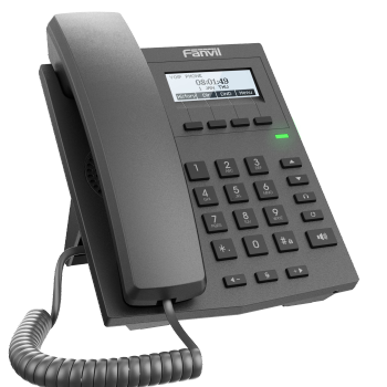 Fanvil 方位X1EP网络电话机  SIP电话机IP电话座机商务办公 百兆双网口 POE供电无电源
