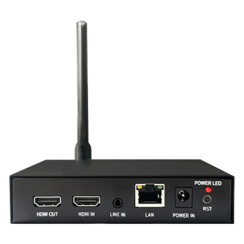同三维4K高清HDMI视频编码器网络直播推流器盒国产化编码器支持海康大华NVR硬盘录像机视频转IP网络流 