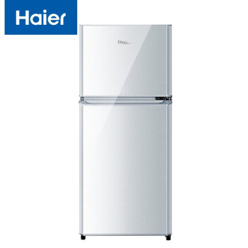 海尔（Haier）BCD-118TMPA 118升两门迷你小型冰箱 宿舍租房双门电冰箱 