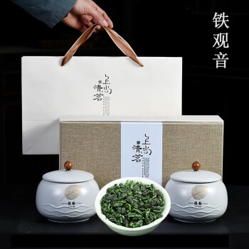 博馨300g 新品安溪铁观音2024新茶浓香型300g茶叶乌龙茶春茶特级礼盒