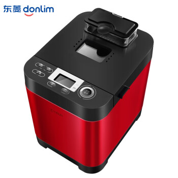 东菱（Donlim）  面包机家用 全自动和面机 家用揉面机 可预约 烤面包机 BM-G6401  红色