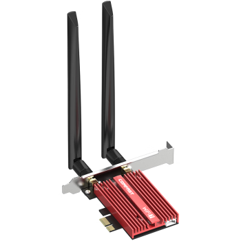 COMFASTCF-BE200Pro WiFi7无线网卡BE8800台式电脑内置PCIE接口 无线蓝牙5.4二合一双频千兆5G WiFi接收器