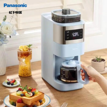松下（Panasonic）咖啡机NC-A701/702全自动清洗可拆卸触控豆粉两用咖啡壶