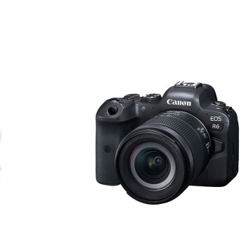 佳能r6 r5 微单相机 全画幅微单vlog相机 机身4K拍摄数码相机 R6机身配 RF24-105 IS STM  官方标配