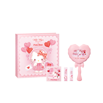 Pink Bear三丽鸥 Hello Kitty联名彩妆礼盒 （01+05）送女友生日礼物