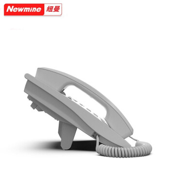 纽曼（Newmine）HA1898TSD-818(R）商务版白色 智能商务电话机 办公固定电话座机 耳麦话机 支持一键拨号