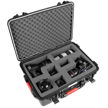 锐玛塑料安全防护箱相机拉杆箱单反相机箱摄影箱防水防潮箱