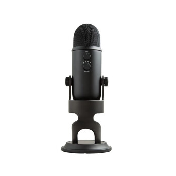 罗技 Blue Yeti Aurora大雪怪 专业USB麦克风电容麦克风录音话筒 Blue Yeti 经典黑色