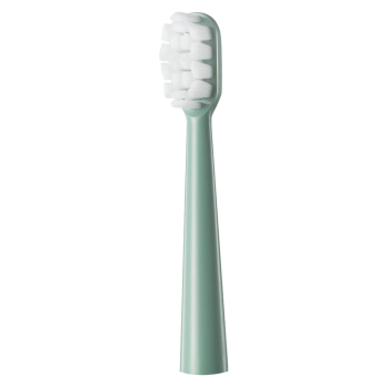 飞科博锐电动牙刷头原装成人软毛高效清洁呵护牙龈适配型号PT1701 PH01翡翠绿1只装