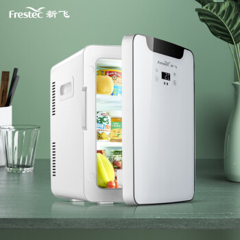 新飞（frestec）车载冰箱 12L小冰箱 迷你母乳冰箱小型家用宿舍便携式温显冷暖箱