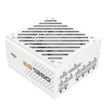 爱国者（aigo）电竞ES1250W ATX3.0金牌全模组 白色 台式机电脑主机电源（80PLUS金牌/原生PCIE5.0/大单路/4090）