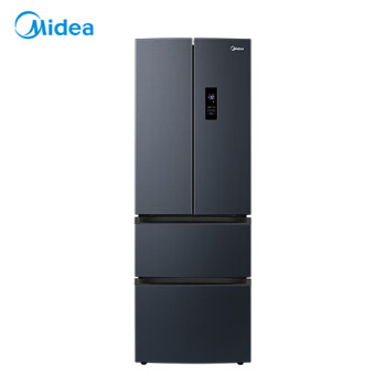 美的(Midea)345变频一级能效法式多门四开门小型家用电冰箱风冷无霜MR-345WFPZ1E大容量三档变温