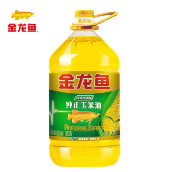 金龙鱼食用油纯正玉米油4L 非转基因 压榨一级（新老包装随机发货）