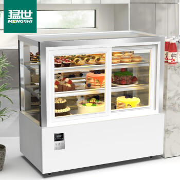 猛世蛋糕柜冷藏展示柜商用水果饮料寿司熟食甜品西点风冷玻璃保鲜冰柜MS-LDZJQK1800