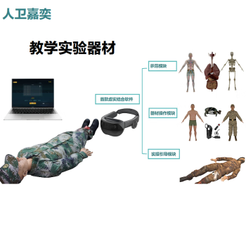 人卫嘉奕 战场急救技术综合训练模拟机器人 MVR002HS