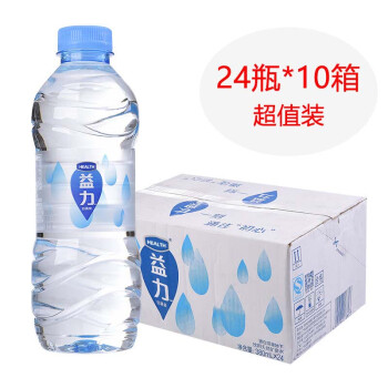 益力 饮用水380ml*24瓶*10箱弱碱性小瓶装矿泉水