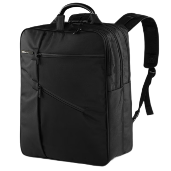 乐上（LEXON）双肩包电脑包14/15.6英寸笔记本背包男双隔层书包旅行防泼水黑色
