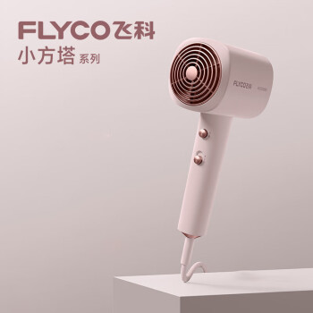 飞科（FLYCO）电吹风机家用 便携负离子 大功率 护发吹风筒 速干低噪音 FH6356